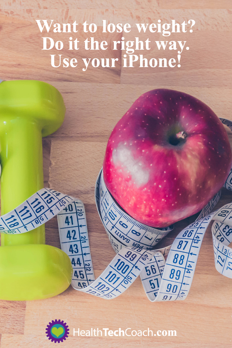 Want to lose weight? Do it the right way. Use your iPhone!