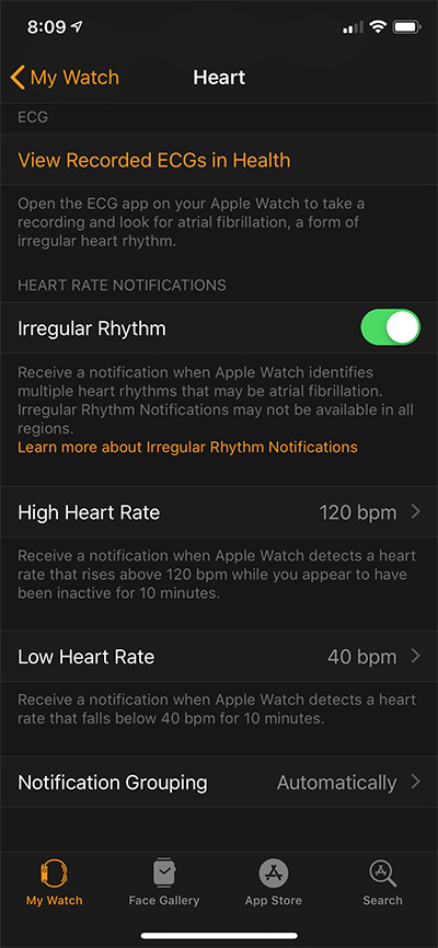 heartrate-notifications